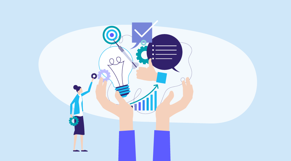 A conceptual representation of a competency model.
